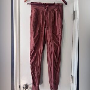 Lululemon Athletica Rust Orange Track Pants
